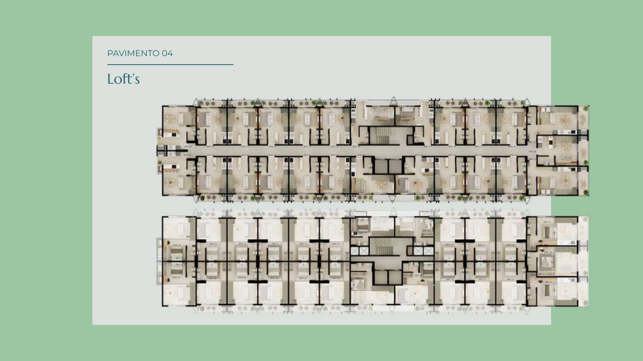 Pavimento de lofts